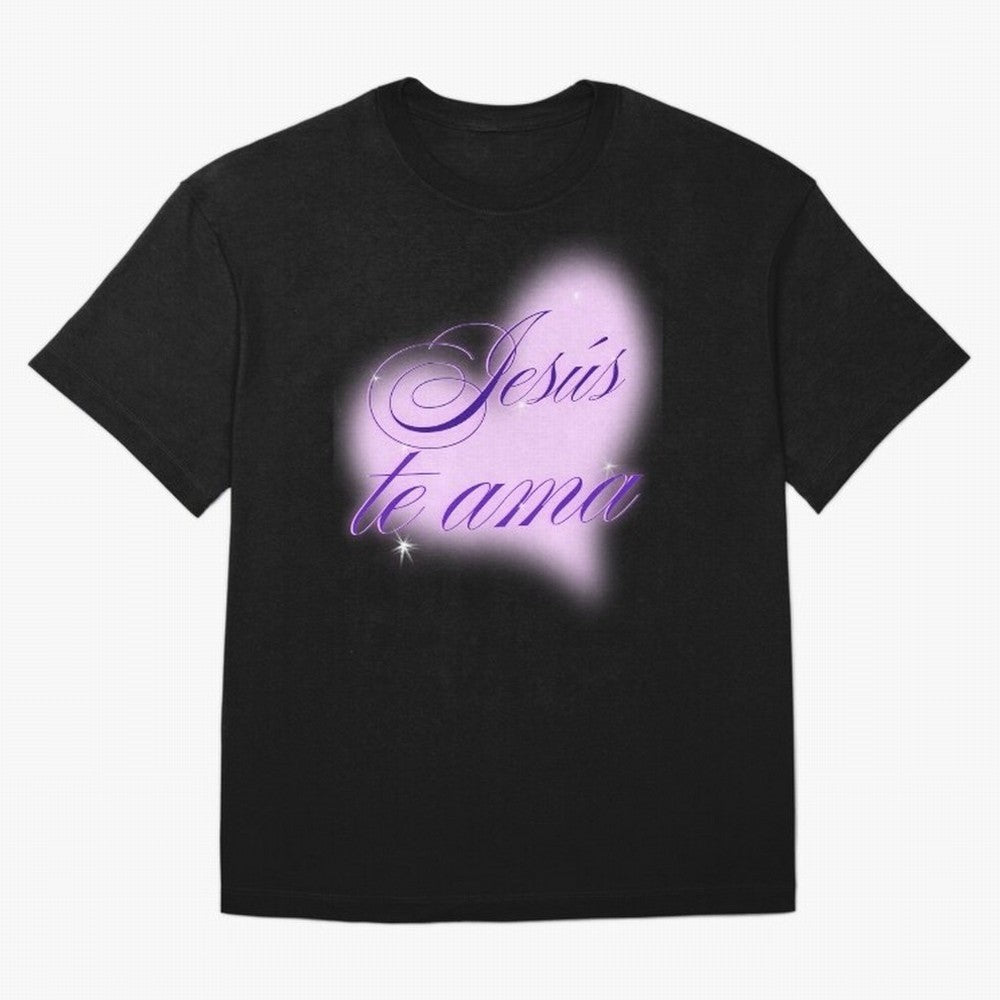 Spanish, Jesus Loves You, Jes¨²s te ama, John 3:16 Oversized T-Shirt Honor the Beautiful Game during FIFA World Cup 2026 USA Canada Mexico Capturing Neymar, Haaland and Cristiano Ronaldo, Portugal, Spain and Germany Energy, Worldwide Fan Energy,