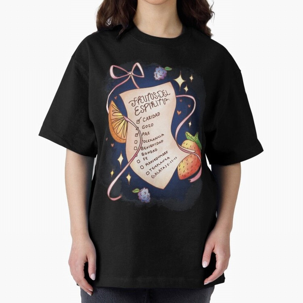 Chrisitian Frutos del Espiritu, Cristiano, Iglesia, Religioso Oversized T-Shirt Represent FIFA World Cup 2026 USA Canada Mexico for Fans of Haaland and Argentina, Bringing Fan Favorite Moments, National Team Passion, Big Match Drama and Soccer