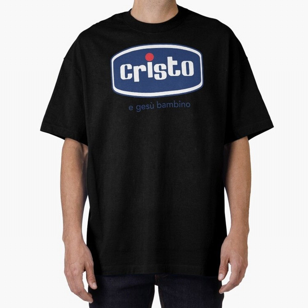 Cristo e ges¨´ bambino ? Oversized T-Shirt Fuel Global Football Passion for FIFA World Cup 2026, Capturing CR7 and Messi, Spain, Football History, Final Match Energy, Crowd Noise and Once in a Lifetime Moments; Built for Supporters Chasing Trophy