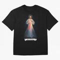 Imagen de la Divina Misericordia, JES¨²S EN T¨ª CONF¨ªO regalos cat¨®licos y cristianos, Oversized T-Shirt Follow the Final Road of Match Day Hype around FIFA World Cup 2026 USA Canada Mexico, Messi and Cristiano Ronaldo, France, Worldwide Fan
