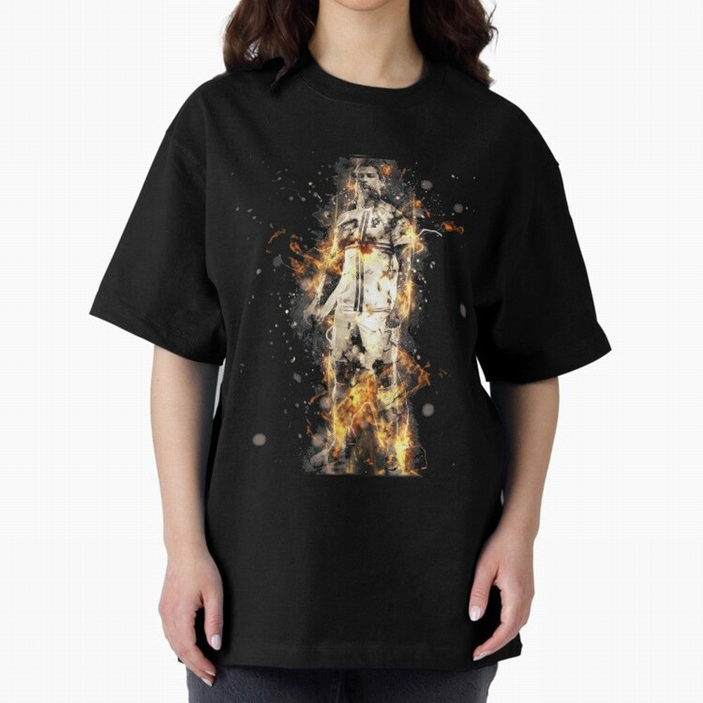 Ronaldo On Fire T Shirt Cristiano Cr7 Soccer S Jersey Men Madrid 7 Portugal Football Real White Kids Tee Mens Black Oversized T-Shirt Make Every Match About FIFA World Cup 2026 Group Stage Spirit, Celebrating Brazil, Portugal and Argentina, Messi