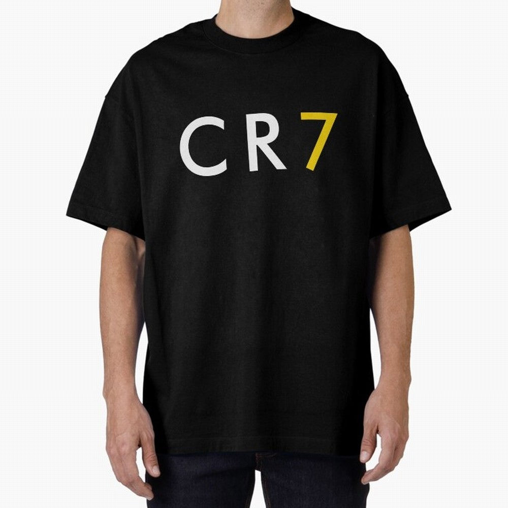 CR7 Oversized T-Shirt Show Up for the Glory of FIFA World Cup 2026 USA Canada Mexico for Fans of Cristiano Ronaldo and Spain, Bringing Championship Spirit, Famous Goals, Roaring Crowds and International Football Unity; Perfect for Supporters Who