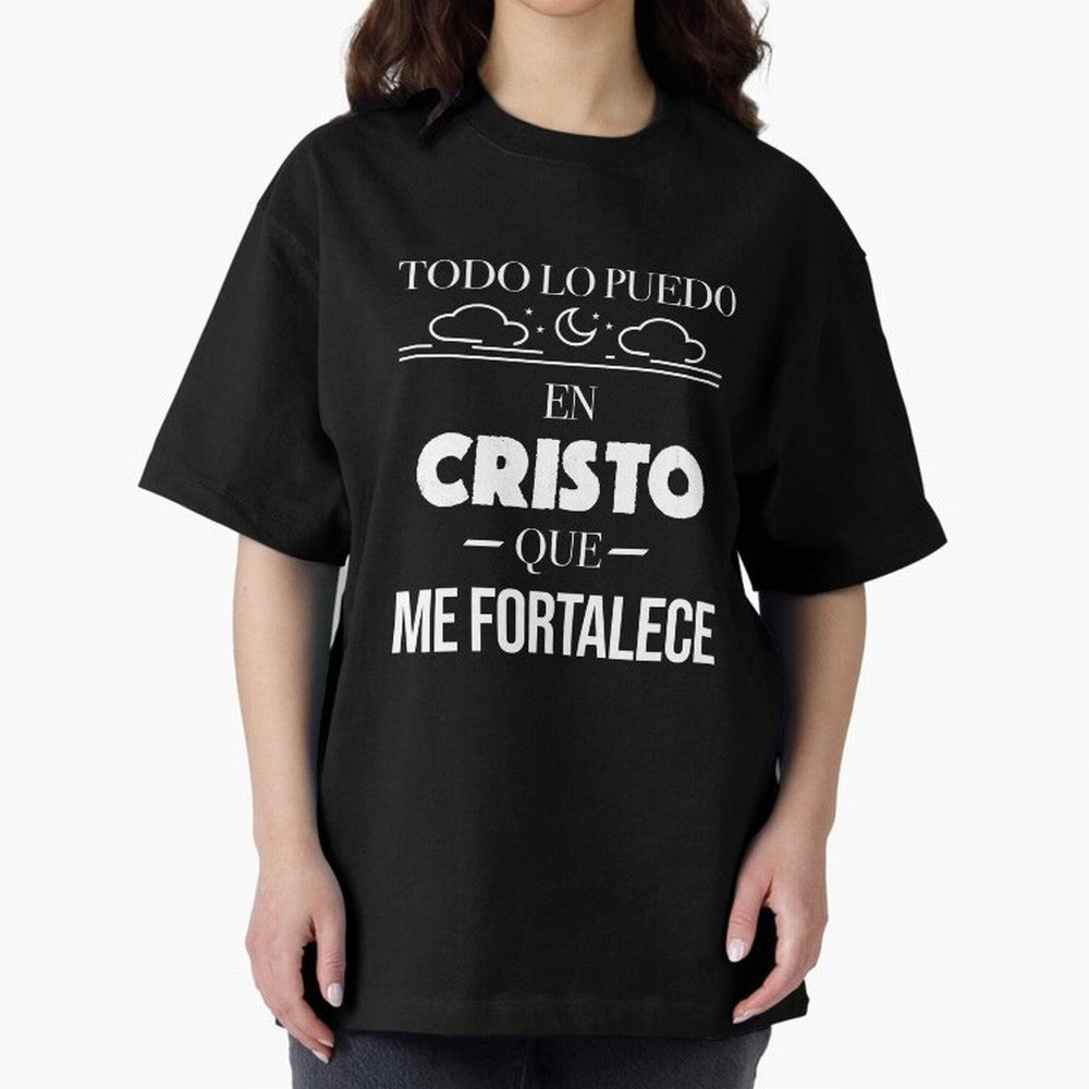 Mensajes Biblicos Espa?ol Todo Lo Puedo En Cristo Oversized T-Shirt Follow the Final Road of the FIFA World Cup 2026 Journey through Neymar Highlights, Spain Pride, Goal Celebration Energy, Supporter Heritage, Football Icons and Worldwide