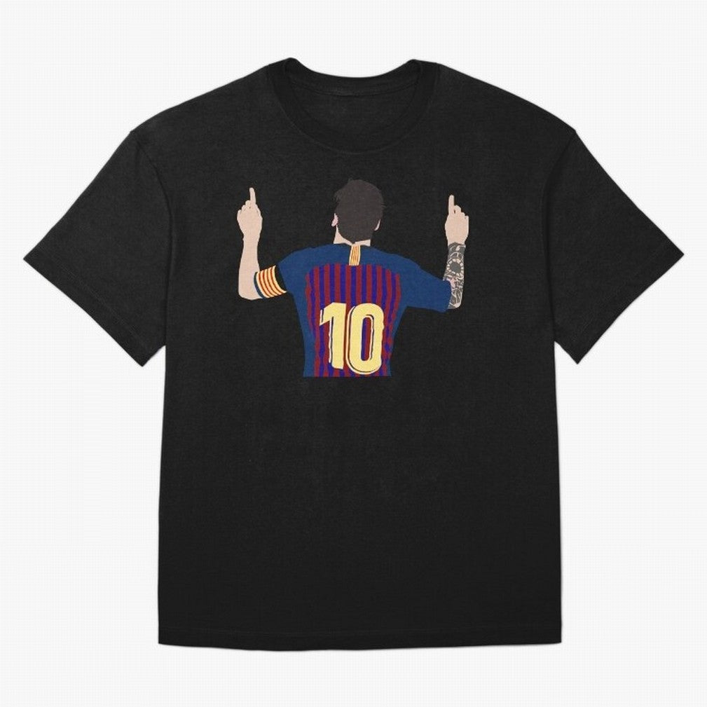 Lionel Messi Iconic Goal Celebration #o44 Oversized T-Shirt Celebrate Fan Favorites in Match Day Hype around FIFA World Cup 2026 USA Canada Mexico, Neymar, Haaland and Cristiano Ronaldo, Portugal, Spain and Germany, Worldwide Fan Energy, Dramatic