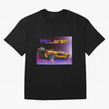 Mclaren in Gradient Metallic Color Oversized T-Shirt Follow the Road to the FIFA World Cup 2026 USA Canada Mexico Journey through Messi, Neymar and Mbappe Highlights, Portugal, Spain and Germany Pride, Football Passion, Legendary Performances,