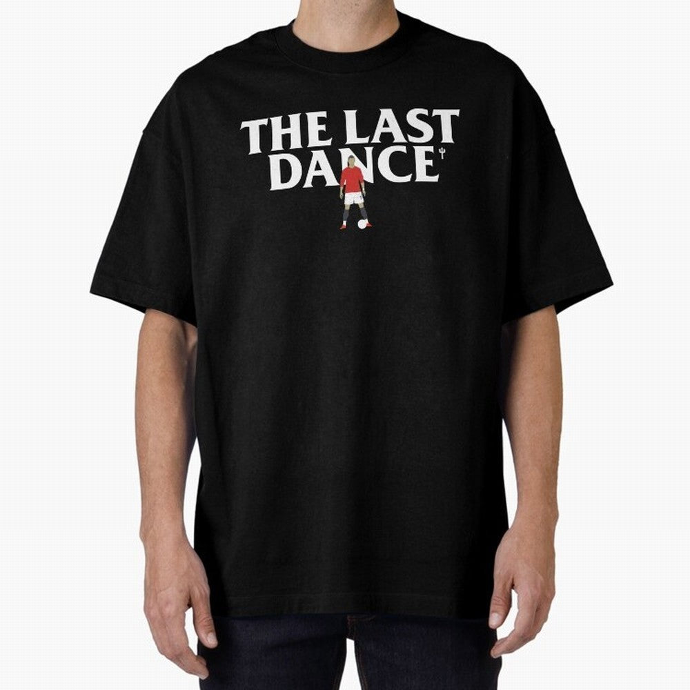 The Last Dance of Cristiano Ronaldo Oversized T-Shirt Enjoy the Biggest Football Party of Global Football Passion for FIFA World Cup 2026 USA Canada Mexico, Inspired by Haaland, Argentina, Worldwide Fan Energy, Dramatic Goals, Stadium Lights and
