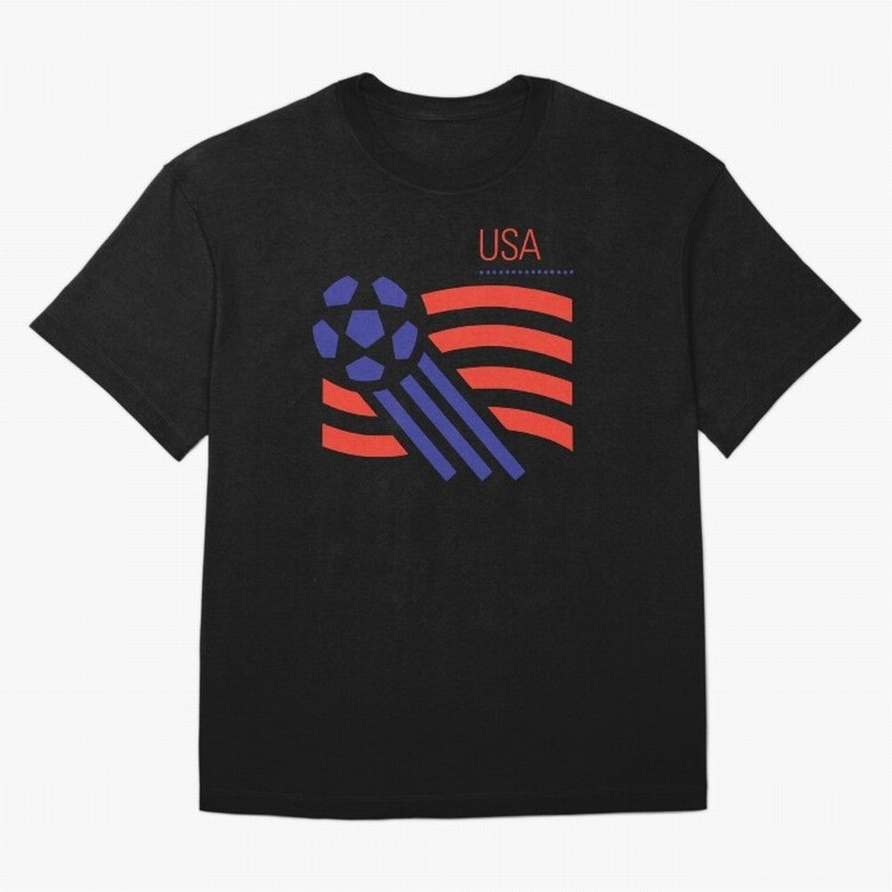 World USA 94 Oversized T-Shirt Bring International Match Energy to Global Football Passion for FIFA World Cup 2026 Group Stage, Driven by Messi, CR7 and Mbappe, Brazil, Global Supporter Spirit, Legendary Goals, National Colors and Tournament