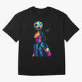 Ronaldinho Wpap Art Oversized T-Shirt Stand with Match Day Hype around FIFA World Cup 2026 Group Stage, Neymar, Haaland and Cristiano Ronaldo, France and Portugal, Champion Mindset, Group Stage Buzz, Knockout Tension and Passionate Fan Culture;