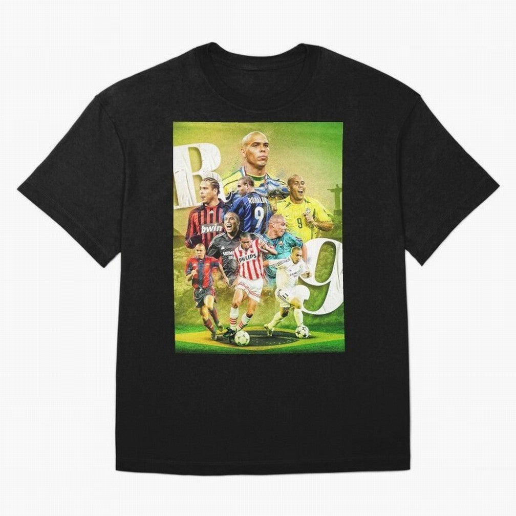 Wallpaper Ronaldo Nazario Brazil Oversized T-Shirt Join the Countdown to Global Football Passion for FIFA World Cup 2026 USA Canada Mexico, with Messi, Spain, Champion Mindset, Group Stage Buzz, Knockout Tension and Passionate Fan Culture; Great