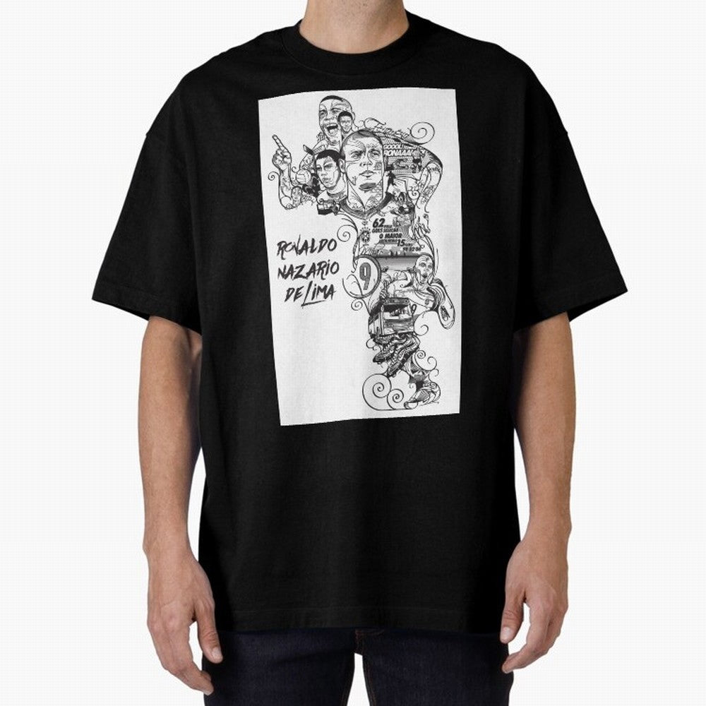 The R9 Era Oversized T-Shirt Stand Proud for the FIFA World Cup 2026 USA Canada Mexico Journey through Neymar, Haaland and Cristiano Ronaldo Highlights, France and Portugal Pride, Football History, Final Match Energy, Crowd Noise and Once in a