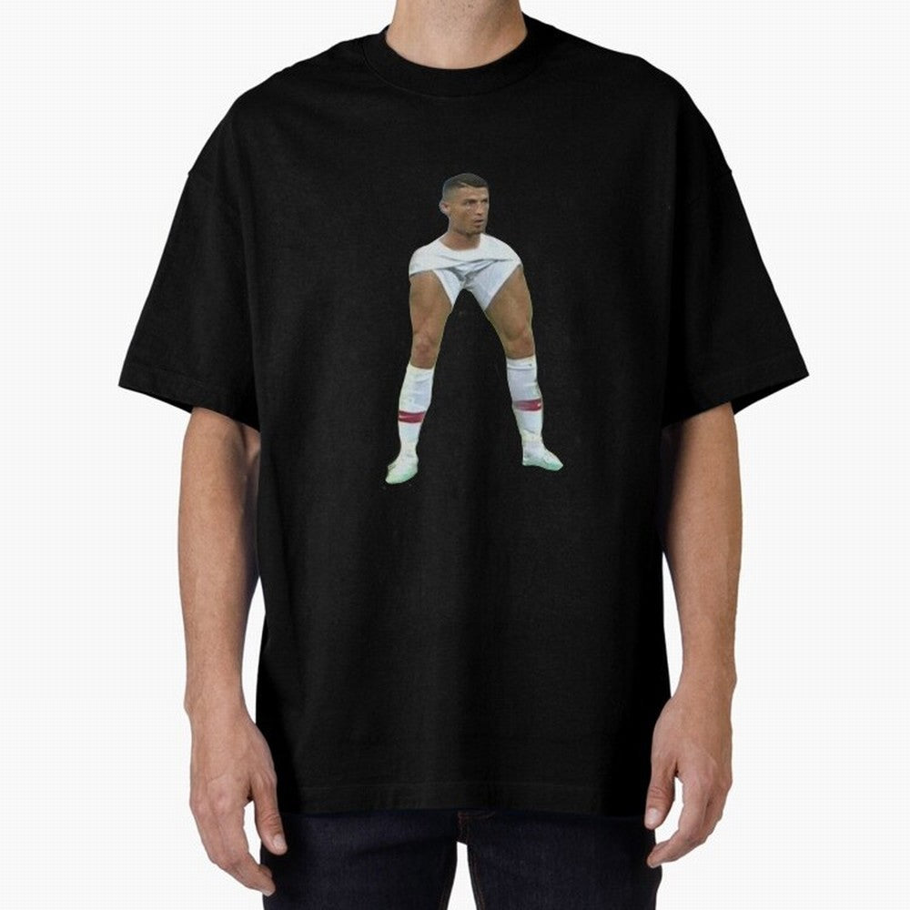 Ronaldo Oversized T-Shirt Show Passion for the Stars of Match Day Hype around FIFA World Cup 2026 Group Stage, Haaland, England and Germany, Stadium Memories, Football Loyalty, International Chants and Championship Tradition; Built for Supporters