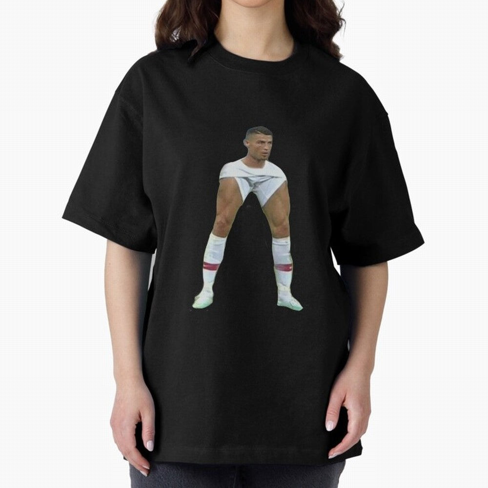 Ronaldo Oversized T-Shirt Show Passion for the Stars of Match Day Hype around FIFA World Cup 2026 Group Stage, Haaland, England and Germany, Stadium Memories, Football Loyalty, International Chants and Championship Tradition; Built for Supporters