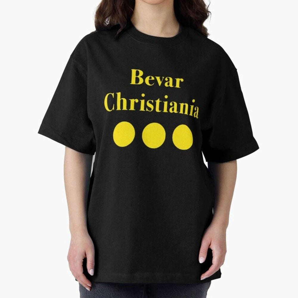 Bevar Christiania Oversized T-Shirt Make Every Match About Global Football Passion for FIFA World Cup 2026, Highlighting Messi, Brazil, Portugal and Argentina, Football History, Final Match Energy, Crowd Noise and Once in a Lifetime Moments; Ideal