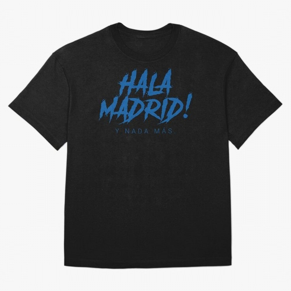 Hala Madrid Oversized T-Shirt Unlock Match Day Hype around FIFA World Cup 2026 USA Canada Mexico, Mbappe and Neymar, France, Match Day Excitement, Supporter Culture, Golden Goals and Global Football Passion; Built for Supporters Chasing Trophy