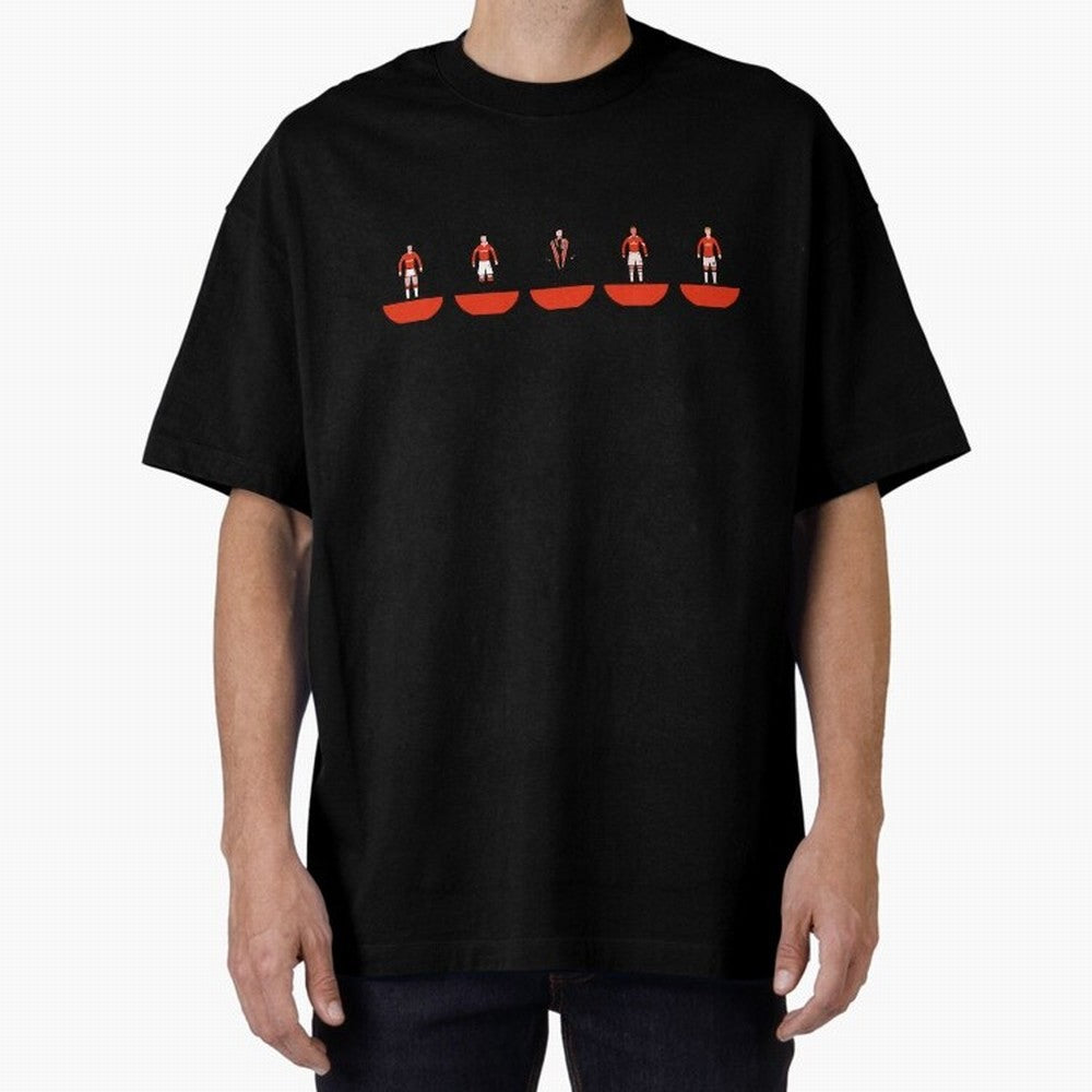 Manchester United legends Oversized T-Shirt Relive Legendary Nights from FIFA World Cup 2026 USA Canada Mexico for Fans of Neymar and Argentina, France and Brazil, Bringing Sports Nostalgia, International Competition, Famous Players and