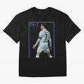 Ronaldo Christiano ronaldo Oversized T-Shirt Keep the Legacy of the FIFA World Cup 2026 USA Canada Mexico Journey through Haaland and Mbappe Highlights, England and Germany Pride, Worldwide Fan Energy, Dramatic Goals, Stadium Lights and