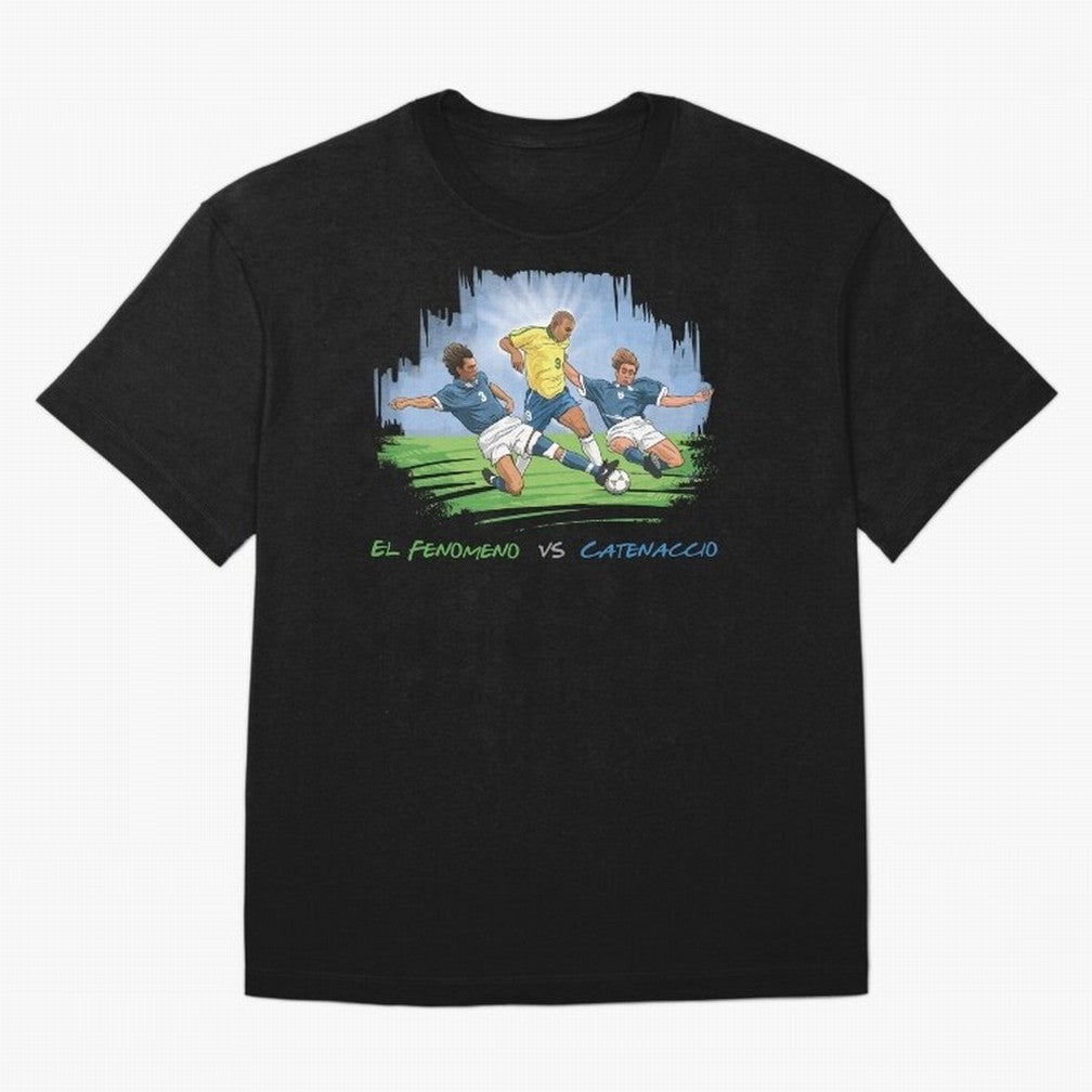 El Fenomeno Ronaldo Luis Nazario de Lima Oversized T-Shirt Celebrate Football Heritage in the FIFA World Cup 2026 Group Stage Journey through Cristiano Ronaldo Highlights, France and Portugal Pride, Sports Nostalgia, International Competition,