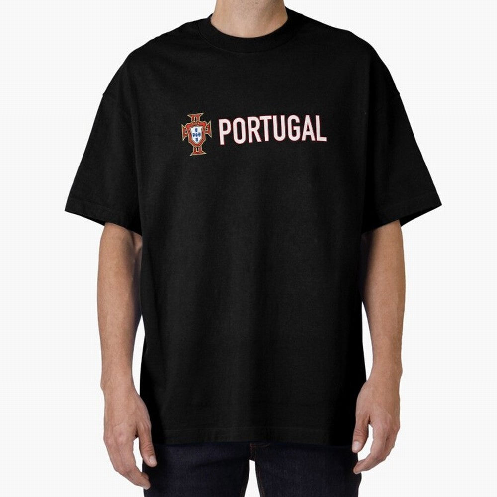 Portugal Oversized T-Shirt Get Ready for Match Day Hype around FIFA World Cup 2026, Mbappe and Neymar, England, Football Passion, Legendary Performances, Festival Vibes and Supporter Community; Created for Match Day Parties, Soccer Gifts, Fan