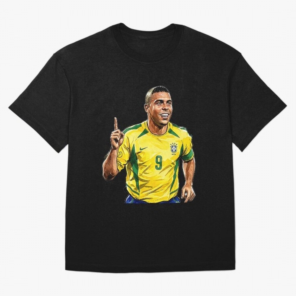 Ronaldo Fen?meno Oversized T-Shirt Represent the FIFA World Cup 2026 Group Stage Journey through Haaland Highlights, Argentina Pride, Vintage Soccer Flavor, Modern Football Stars, National Flags and Final Night Emotion; Created for Match Day
