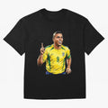 Ronaldo Fen?meno Oversized T-Shirt Represent the FIFA World Cup 2026 Group Stage Journey through Haaland Highlights, Argentina Pride, Vintage Soccer Flavor, Modern Football Stars, National Flags and Final Night Emotion; Created for Match Day