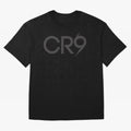 CR9 Power Oversized T-Shirt Cheer through Every Moment of FIFA World Cup 2026 USA Canada Mexico for Fans of Cristiano Ronaldo, Haaland and CR7 and Portugal, Spain and Germany, Bringing Sports Nostalgia, International Competition, Famous Players and