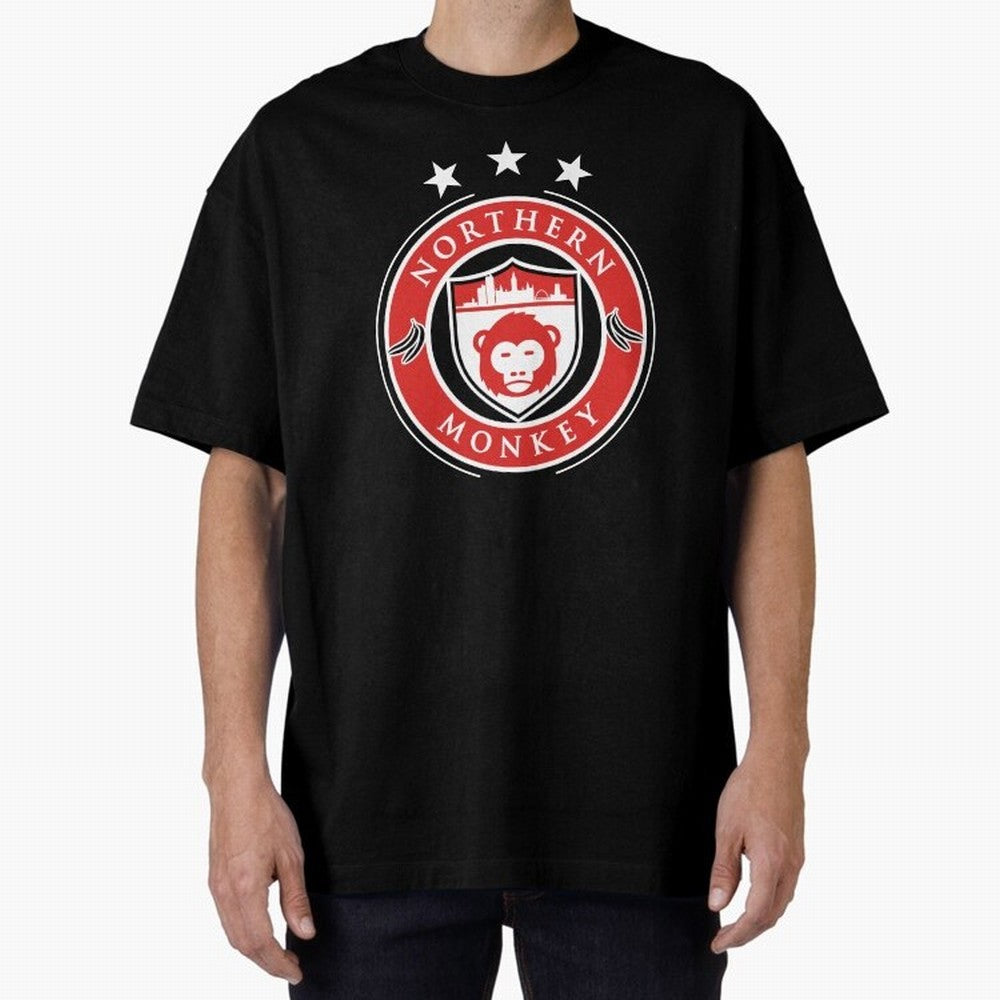 Northern Monkey United Oversized T-Shirt Bring Champion Energy into Global Football Passion for FIFA World Cup 2026 USA Canada Mexico, with Neymar, Haaland and Cristiano Ronaldo, England and Germany, Stadium Chants, National Pride, Trophy Dreams