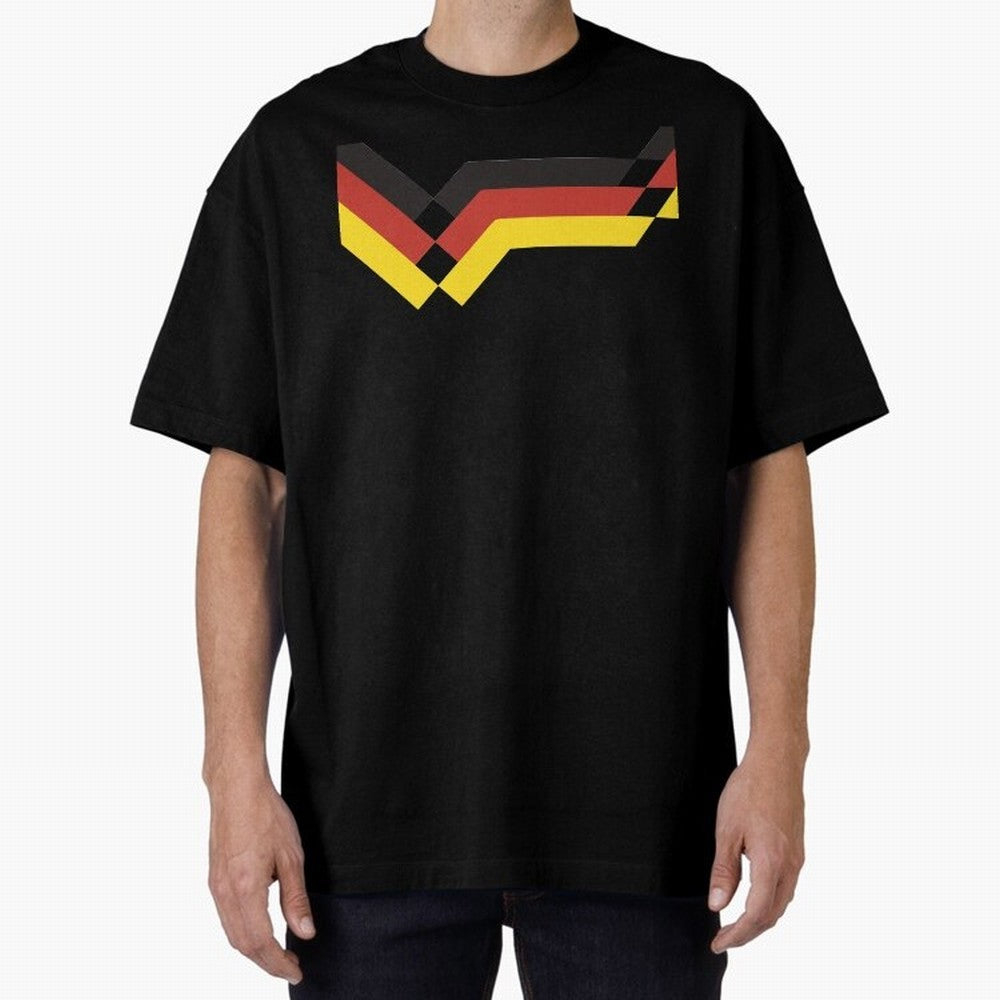 Germany Oversized T-Shirt Make Every Match About Match Day Hype around FIFA World Cup 2026, Haaland and Mbappe, Spain and Netherlands, Vintage Soccer Flavor, Modern Football Stars, National Flags and Final Night Emotion; Great for Watch Parties,