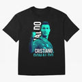 Ronaldo Ronaldo vector Oversized T-Shirt Honor the Beautiful Game during FIFA World Cup 2026 Spirit, with Netherlands, Messi, Neymar and Mbappe, Sports Nostalgia, International Competition, Famous Players and Unforgettable Victories; Ideal for Fans