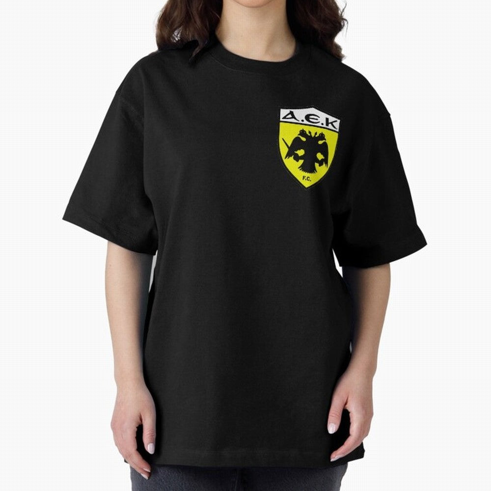 AEK Athens Oversized T-Shirt Fuel Your Fan Pride for the FIFA World Cup 2026 Journey through Messi and Cristiano Ronaldo Highlights, Argentina and Brazil Pride, Vintage Soccer Flavor, Modern Football Stars, National Flags and Final Night Emotion;