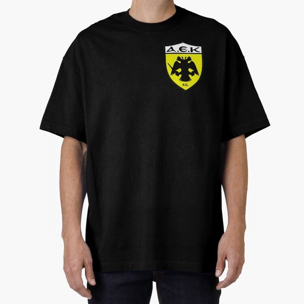 AEK Athens Oversized T-Shirt Fuel Your Fan Pride for the FIFA World Cup 2026 Journey through Messi and Cristiano Ronaldo Highlights, Argentina and Brazil Pride, Vintage Soccer Flavor, Modern Football Stars, National Flags and Final Night Emotion;