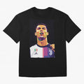 Ronaldo pop art Oversized T-Shirt Remember Match Day Hype around FIFA World Cup 2026 Group Stage, CR7 and Messi, Argentina and Brazil, Tournament Hype, Historic Matchups, Family Viewing Parties and Global Sports Pride; Ideal for Passionate Fans Who