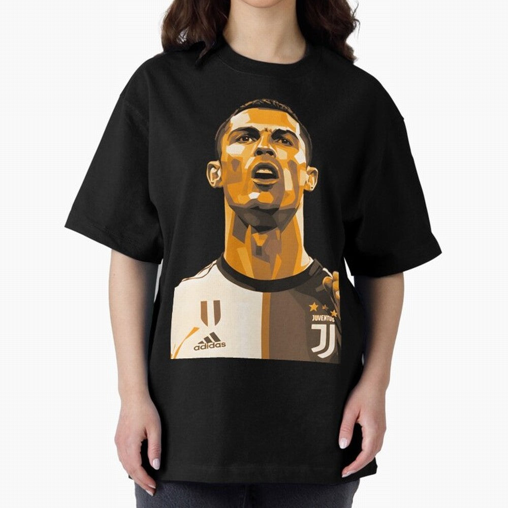 Ronaldo Oversized T-Shirt Support the Legends of FIFA World Cup 2026 USA Canada Mexico Spirit, Inspired by Brazil, Portugal and Argentina, Messi, Neymar and Mbappe, Goal Celebration Energy, Supporter Heritage, Football Icons and Worldwide