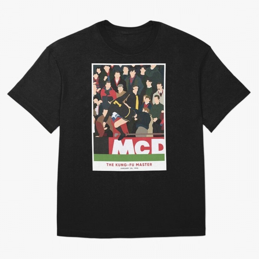 Eric Cantona The Kung-Fu Master Oversized T-Shirt Celebrate the Magic of Global Football Passion for FIFA World Cup 2026, Celebrating Cristiano Ronaldo, Spain, Supporter Pride, Iconic Celebrations, Legendary Names and Global Match Day Energy;