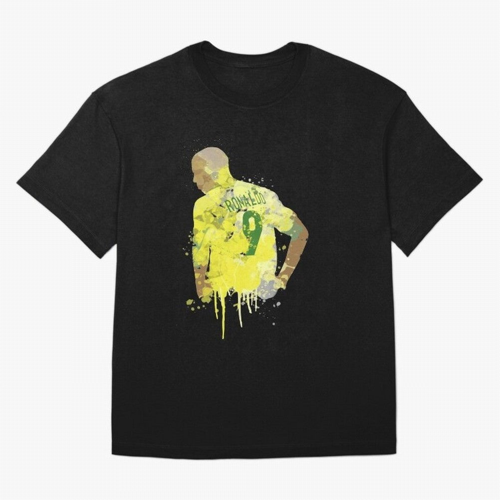 Ronaldo Brazil Legend Art Oversized T-Shirt Bring a Champion Mindset to FIFA World Cup 2026 Group Stage Spirit, Celebrating Spain and Netherlands, Messi and Cristiano Ronaldo, Champion Mindset, Group Stage Buzz, Knockout Tension and Passionate Fan