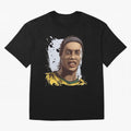 Illustration Ronaldinho Art Oversized T-Shirt Support the Legends of FIFA World Cup 2026 Group Stage Spirit, Inspired by France, CR7 and Messi, Champion Mindset, Group Stage Buzz, Knockout Tension and Passionate Fan Culture; Great for Supporters