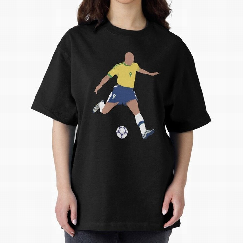Ronaldo Lu¨ªs Naz¨¢rio de Lima - R9 Oversized T-Shirt Bring Supporter Culture to FIFA World Cup 2026 Group Stage for Fans of Cristiano Ronaldo and France and Portugal, Bringing Stadium Chants, National Pride, Trophy Dreams and Unforgettable