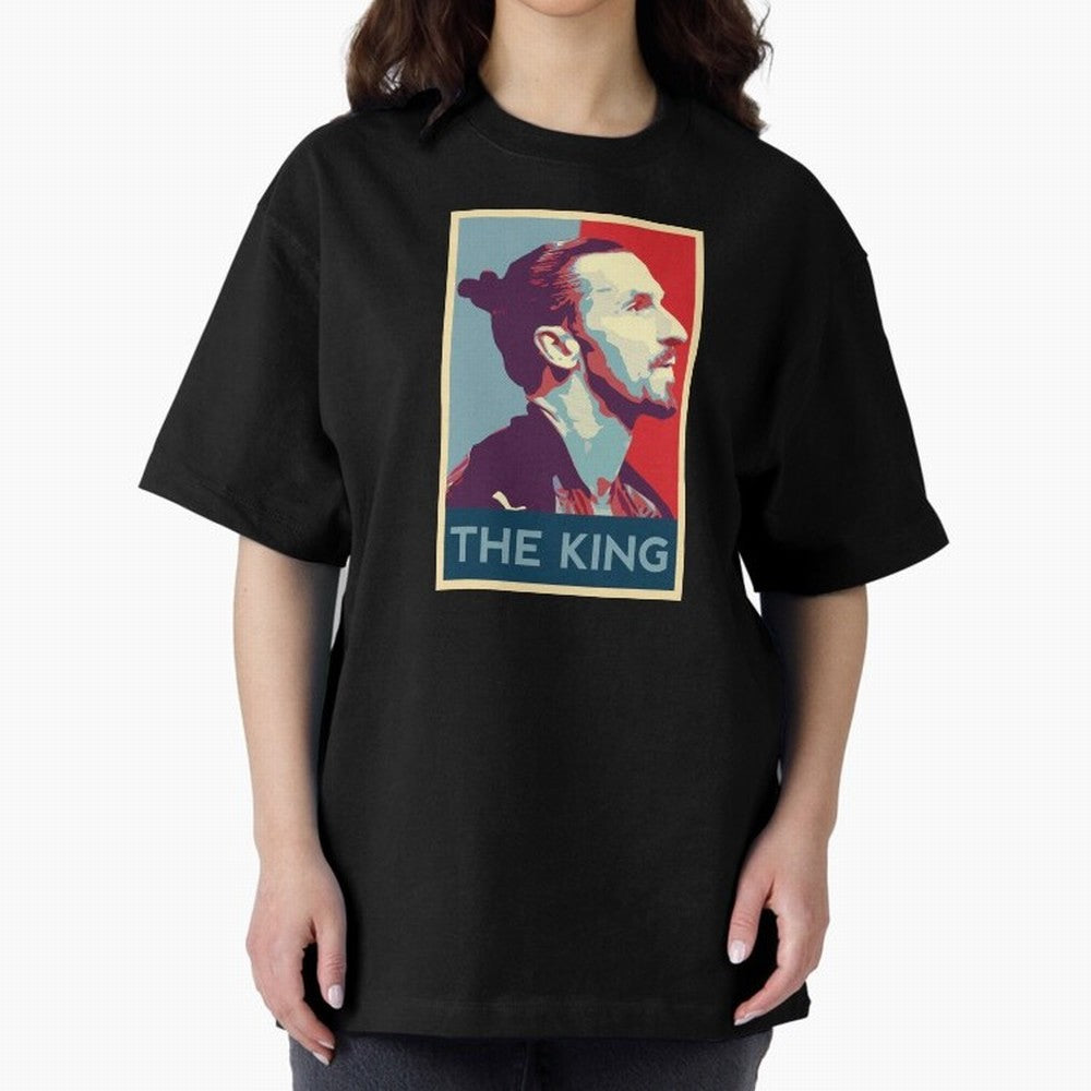Ibrahimovic Hope Poster Oversized T-Shirt Fuel the Hype around FIFA World Cup 2026 Group Stage Spirit, with England, France and Netherlands, Cristiano Ronaldo, Goal Celebration Energy, Supporter Heritage, Football Icons and Worldwide Tournament