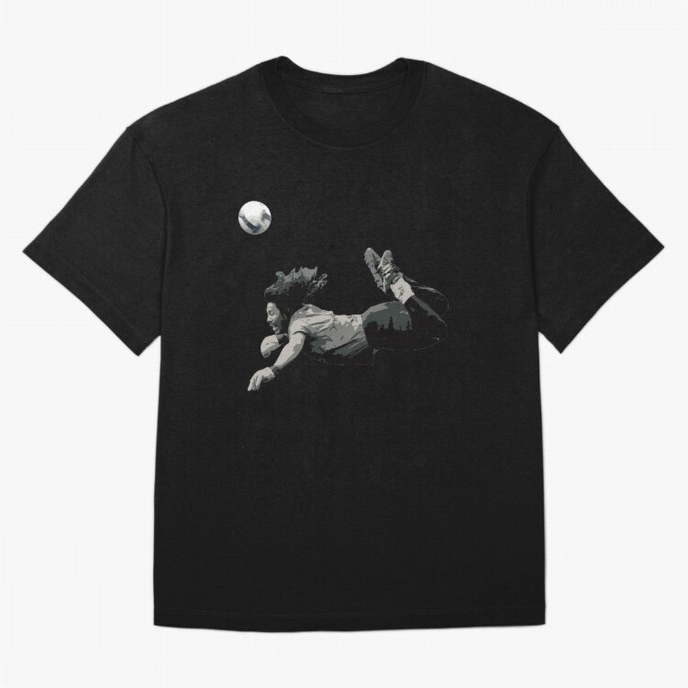 Rene Higuitas Scorpion kick35 Oversized T-Shirt Back Your Heroes with Global Football Passion for FIFA World Cup 2026 USA Canada Mexico, Capturing Cristiano Ronaldo, Haaland and CR7, Argentina and Brazil, Global Supporter Spirit, Legendary Goals,