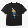 Ronaldo R9 Brazil (2002 WC) Oversized T-Shirt Bring a Champion Mindset to FIFA World Cup 2026 Group Stage for Fans of Messi, CR7 and Mbappe and England and Germany, Bringing Global Supporter Spirit, Legendary Goals, National Colors and Tournament