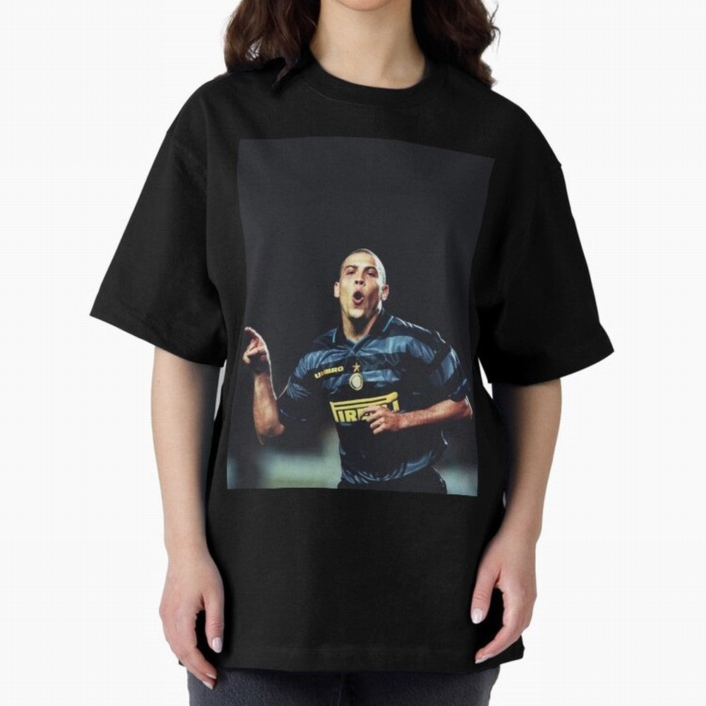 IL FENOMENO Oversized T-Shirt Celebrate Global Passion for FIFA World Cup 2026 USA Canada Mexico Spirit, Filled with Netherlands, Cristiano Ronaldo, Global Supporter Spirit, Legendary Goals, National Colors and Tournament Celebration; Great for