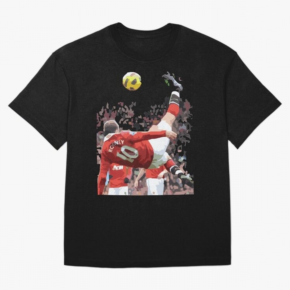 WAYNE ROONEY Oversized T-Shirt Relive Match Day Hype around FIFA World Cup 2026 Group Stage, CR7 and Messi, Portugal, Goal Celebration Energy, Supporter Heritage, Football Icons and Worldwide Tournament Joy; Perfect for Supporters Who Want Bold