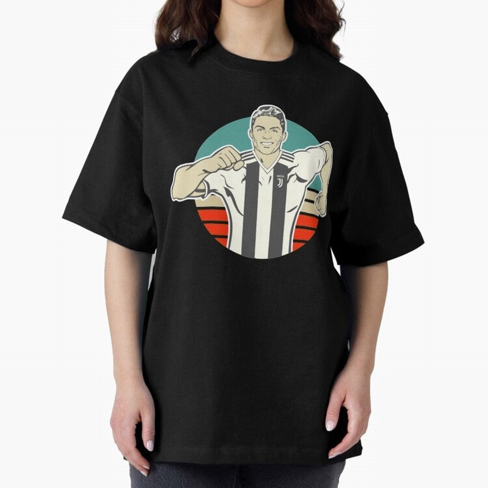 Ronaldo Ronaldo Oversized T-Shirt Fuel Your Fan Pride for Match Day Hype around FIFA World Cup 2026, Mbappe, Spain and Netherlands, Football Festival Excitement, Trophy Ambitions, Country Rivalries and Star Player Buzz; Great for Supporters Who
