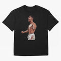 Ronaldo Last Minute Goal Celebration United 7 Oversized T-Shirt Celebrate Football Heritage in FIFA World Cup 2026 Group Stage Inspired by Cristiano Ronaldo, Brazil, Portugal and Argentina Energy, Retro Football Energy, Iconic Rivalries, Trophy