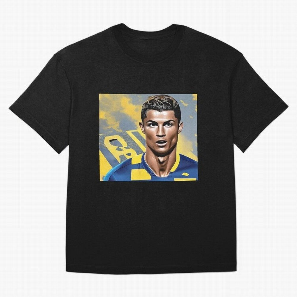 Ronaldo al nassr Oversized T-Shirt Keep Football History Alive during the FIFA World Cup 2026 Group Stage Journey through Messi, Neymar and Mbappe Highlights, Argentina, France and Brazil Pride, Championship Spirit, Famous Goals, Roaring Crowds and