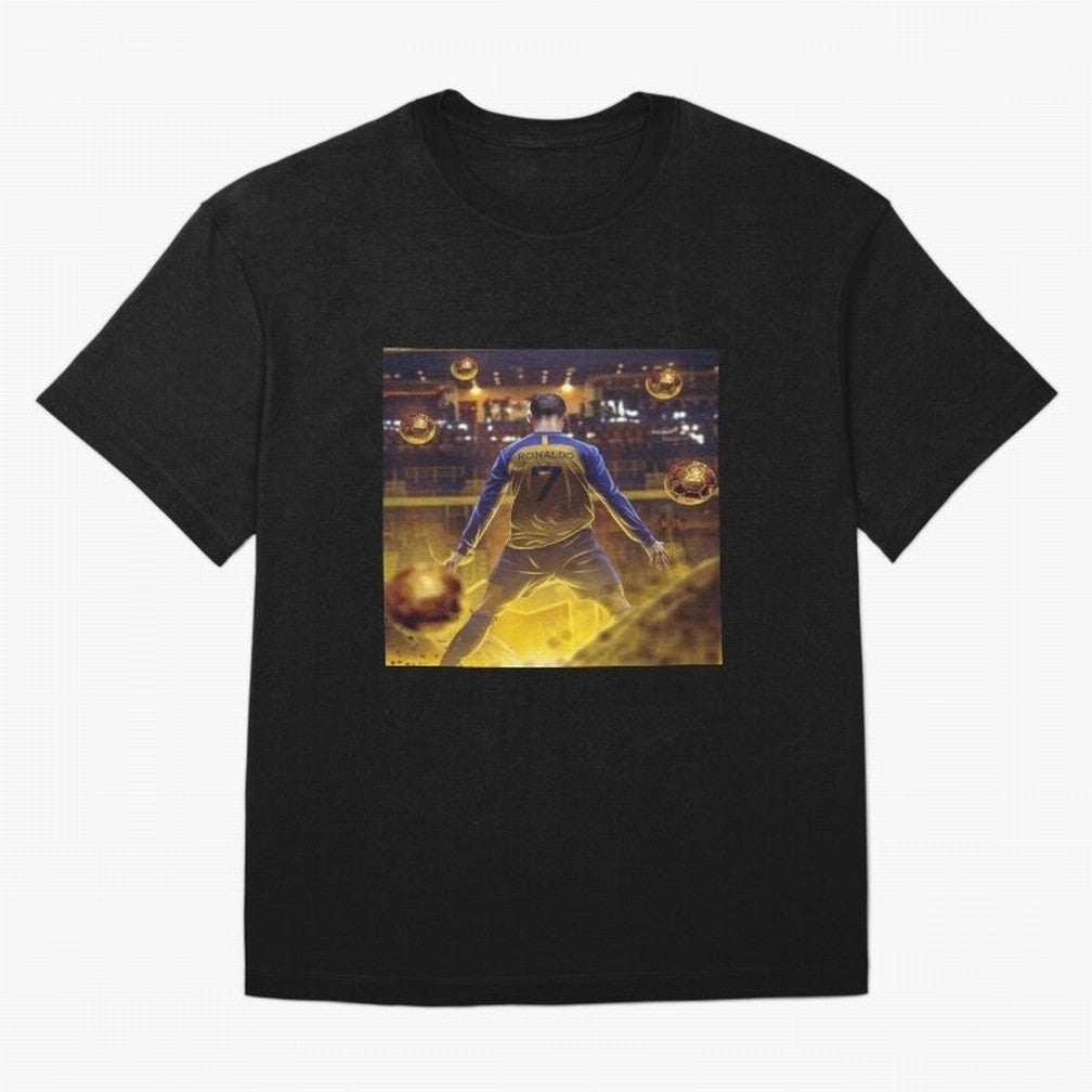 Ronaldo al nassr Oversized T-Shirt Elevate FIFA World Cup 2026 Group Stage Built around Cristiano Ronaldo, Haaland and CR7, Brazil Energy, Tournament Hype, Historic Matchups, Family Viewing Parties and Global Sports Pride; Ideal for Passionate Fans