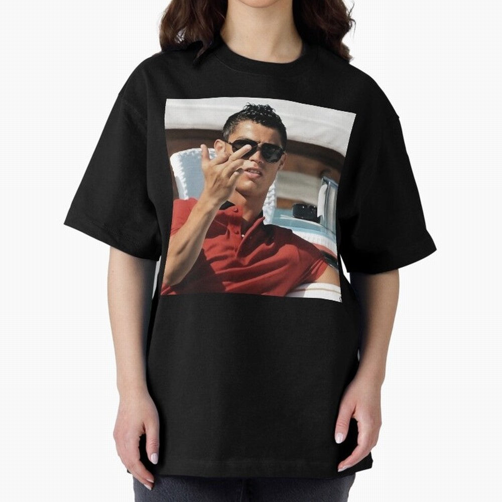 Ronaldo Oversized T-Shirt Bring a Vintage Feel to FIFA World Cup 2026 for Fans of Neymar, Haaland and Cristiano Ronaldo and Portugal, Spain and Germany, Bringing Stadium Chants, National Pride, Trophy Dreams and Unforgettable Football Memories;