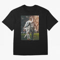 Neymar and Ronaldo Poster	 Oversized T-Shirt Make Every Kick Count in Match Day Hype around FIFA World Cup 2026 Group Stage, Mbappe and Neymar, Argentina, France and Brazil, Retro Football Energy, Iconic Rivalries, Trophy Chase Drama and Stadium