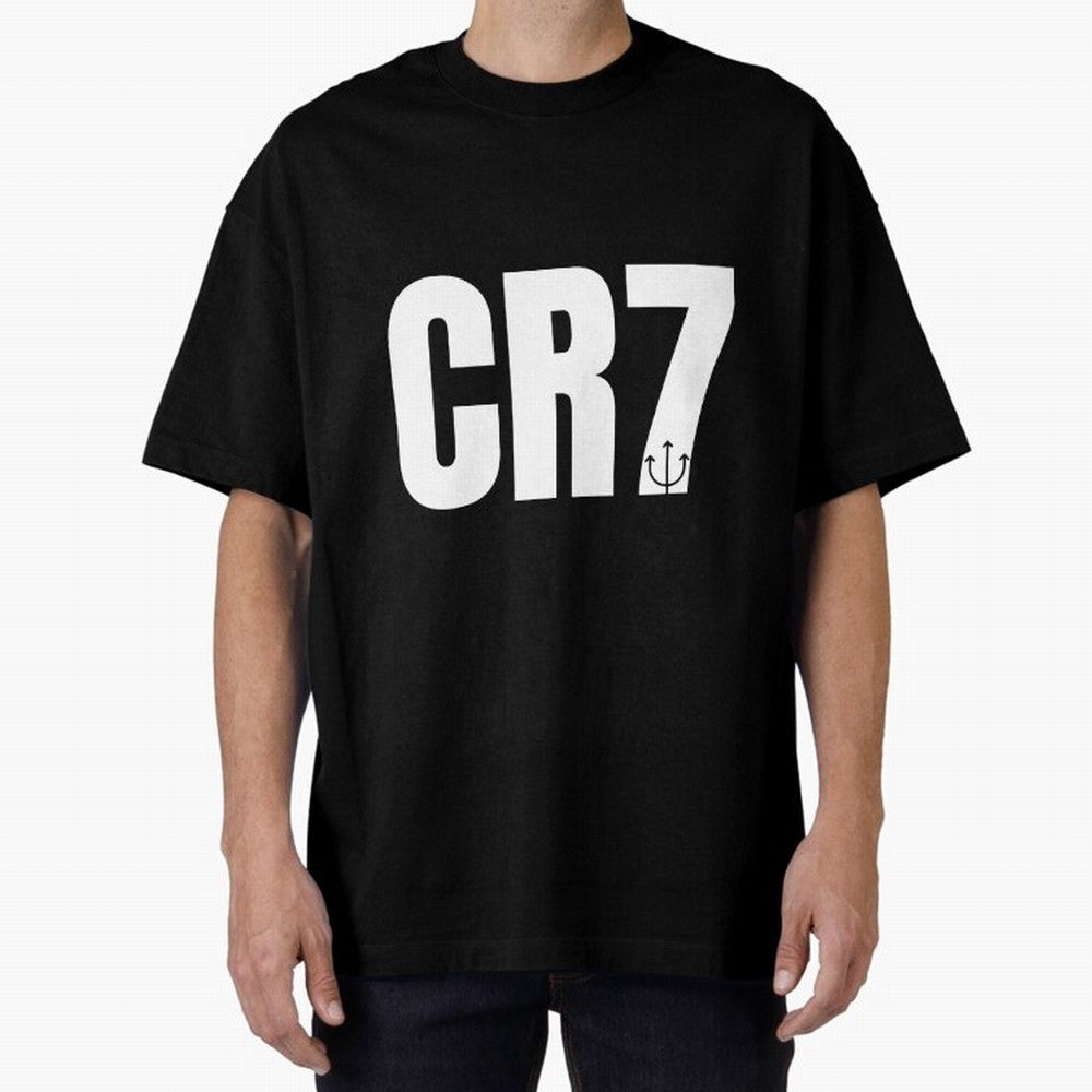 CR7 - Cristiano Ronaldo Manchester United 2021 Oversized T-Shirt Fuel Your Fan Pride for FIFA World Cup 2026 Group Stage for Fans of Neymar, Haaland and Cristiano Ronaldo and Argentina, France and Brazil, Bringing Match Day Excitement, Supporter
