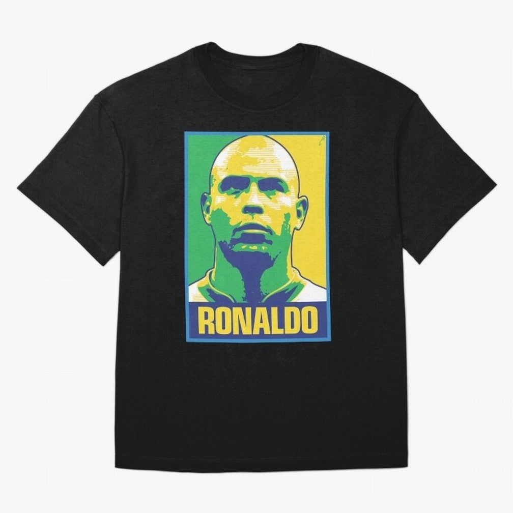 Ronaldo - BRAZIL Oversized T-Shirt Celebrate National Team Dreams in Global Football Passion for FIFA World Cup 2026 Group Stage, Centered on Messi, Neymar and Mbappe, England and Germany, Tournament Hype, Historic Matchups, Family Viewing Parties
