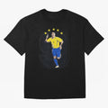 Ronaldo Fenomeno Oversized T-Shirt Honor the FIFA World Cup 2026 USA Canada Mexico Journey through Haaland and Mbappe Highlights, France Pride, Goal Celebration Energy, Supporter Heritage, Football Icons and Worldwide Tournament Joy; Created for